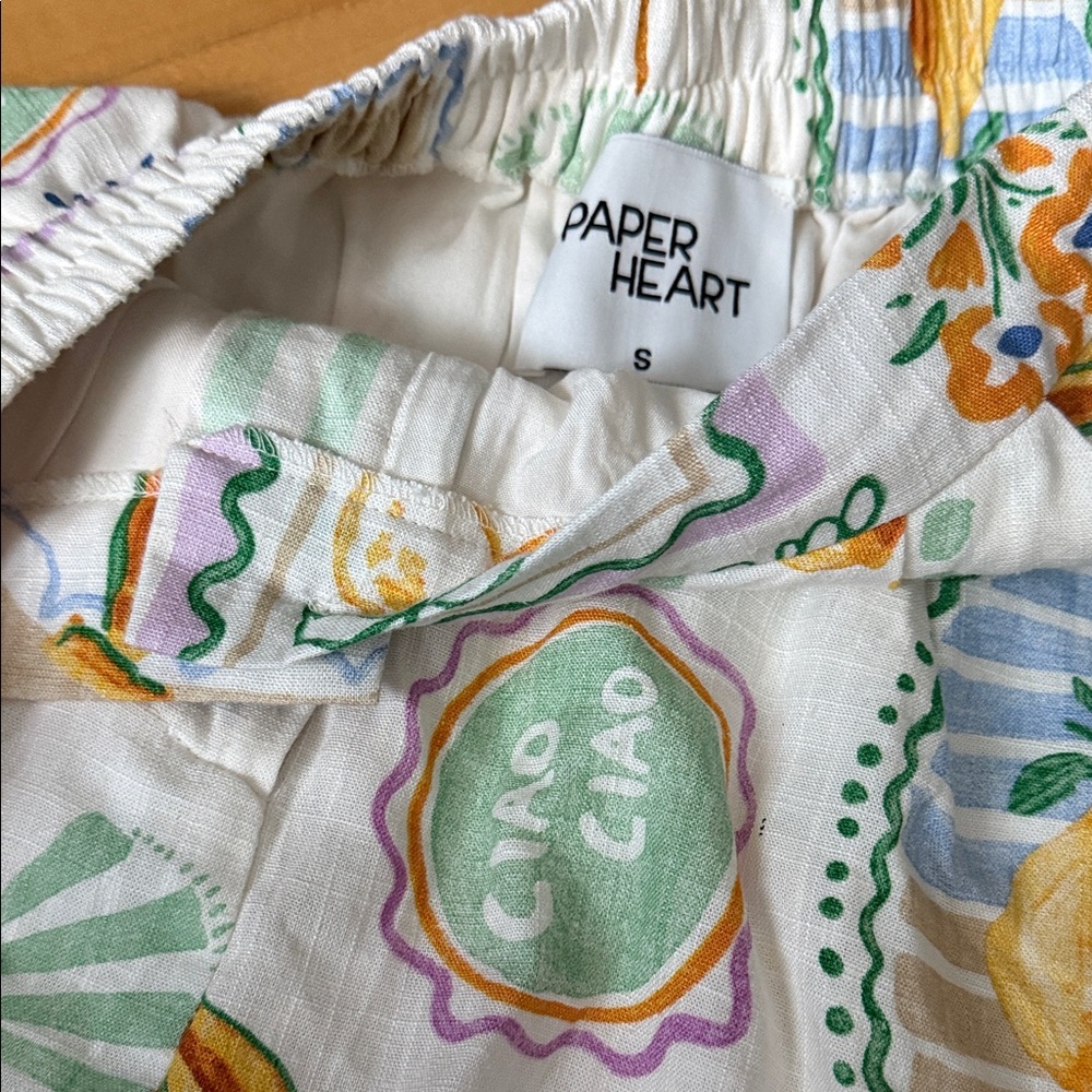 Colorful Printed Women's Short Set - Picture 6 of 11